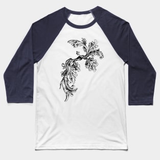 Floral 2 Baseball T-Shirt